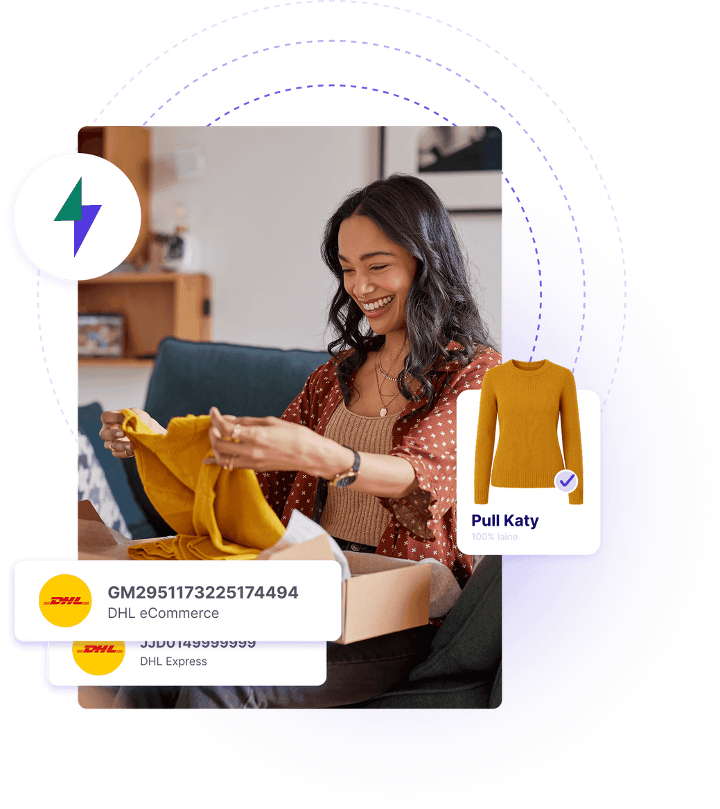 ParcelRush DHL: e-commerce shipping management