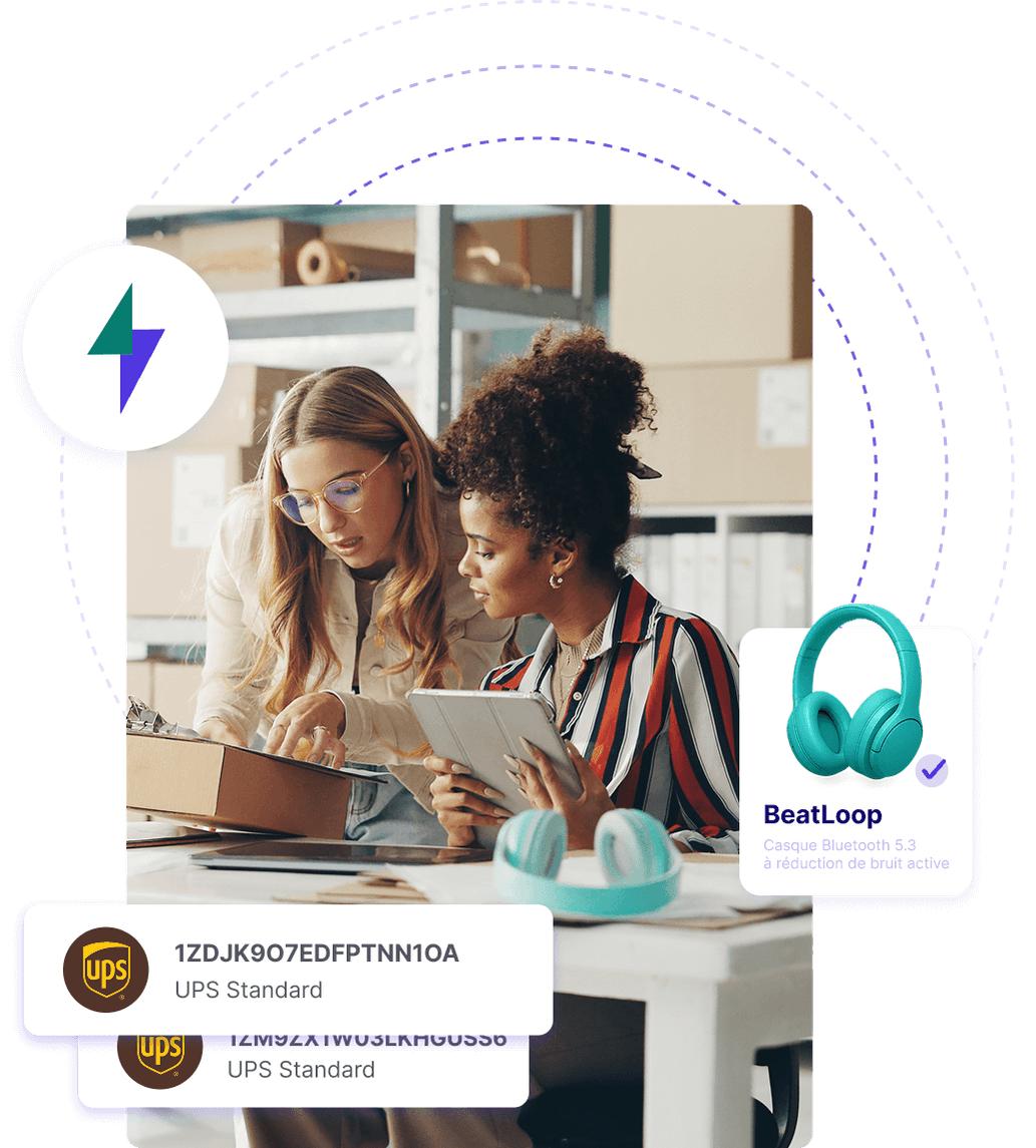 ParcelRush UPS: e-commerce shipping management