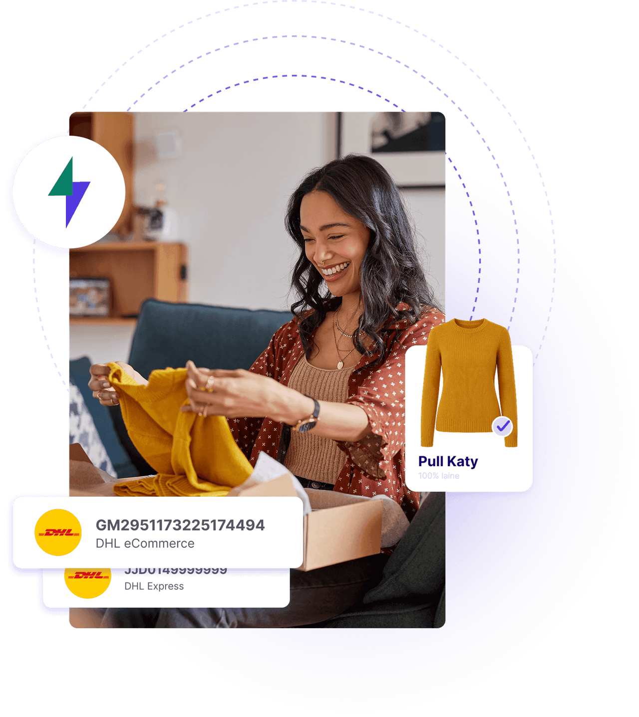 ParcelRush DHL: e-commerce shipping management