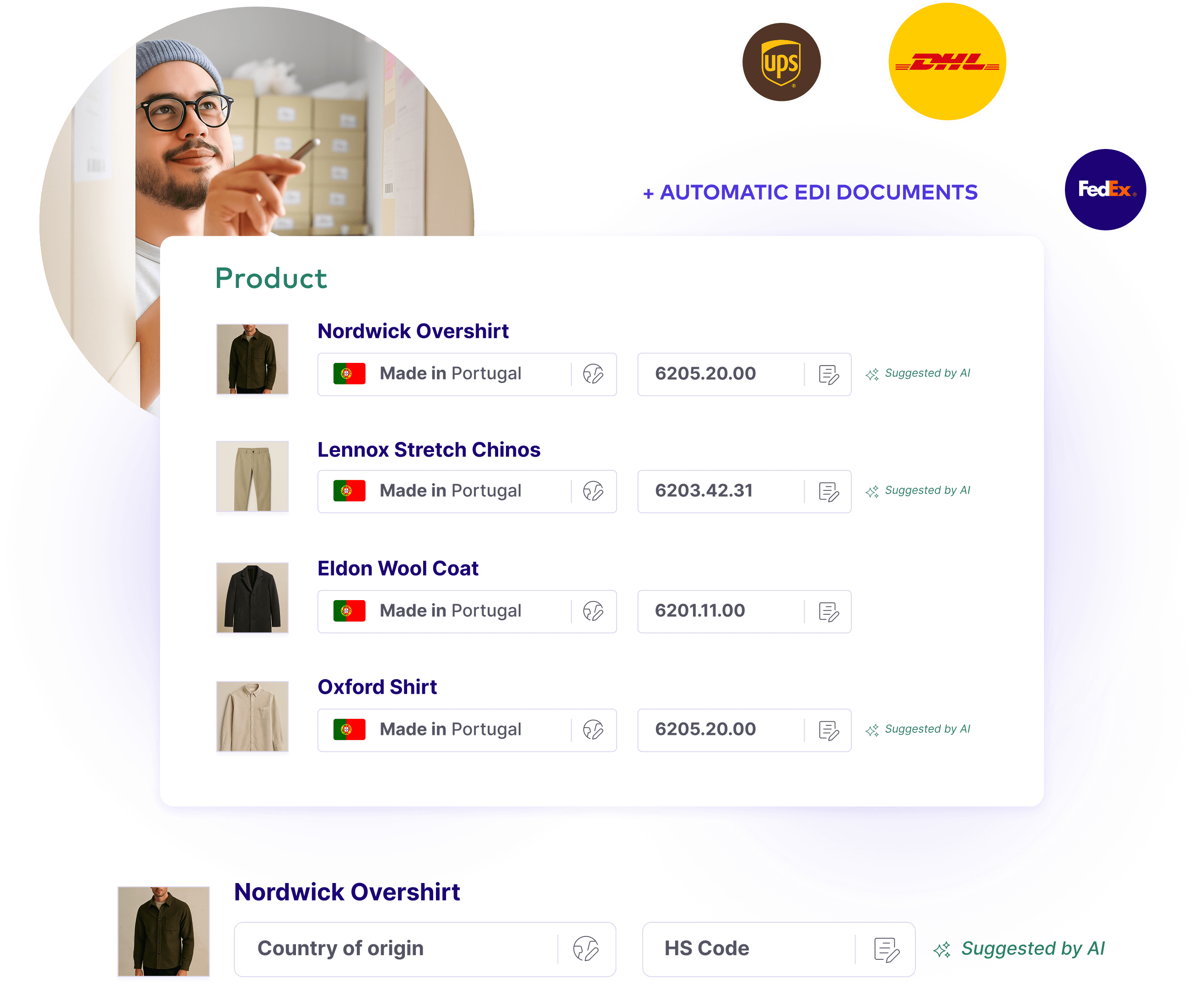 Automatic HS code generation with ParcelRush to simplify international shipping
