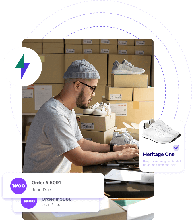 ParcelRush: logística WooCommerce rápida e inteligente
