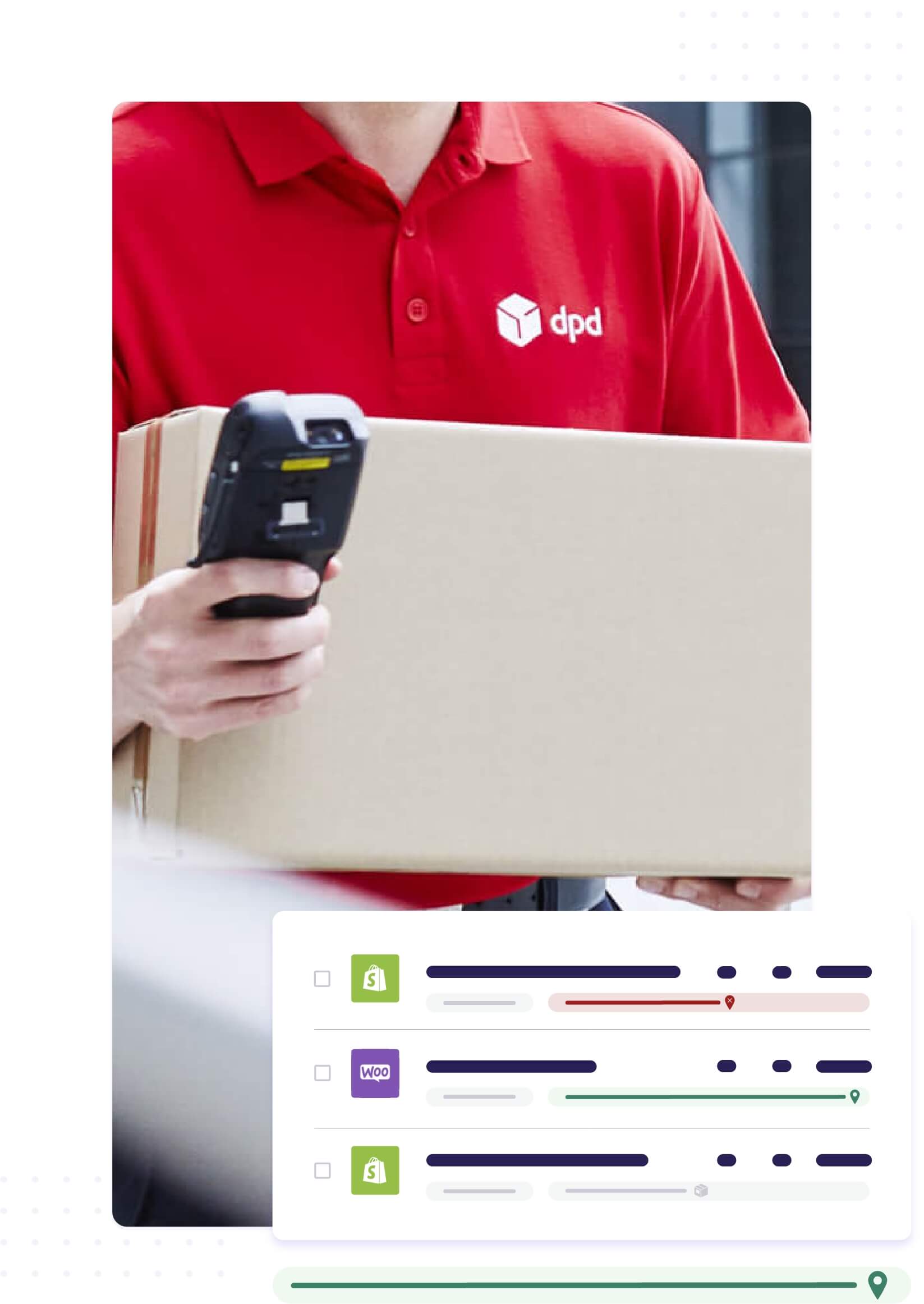 Expédition e-commerce avec DPD via ParcelRush