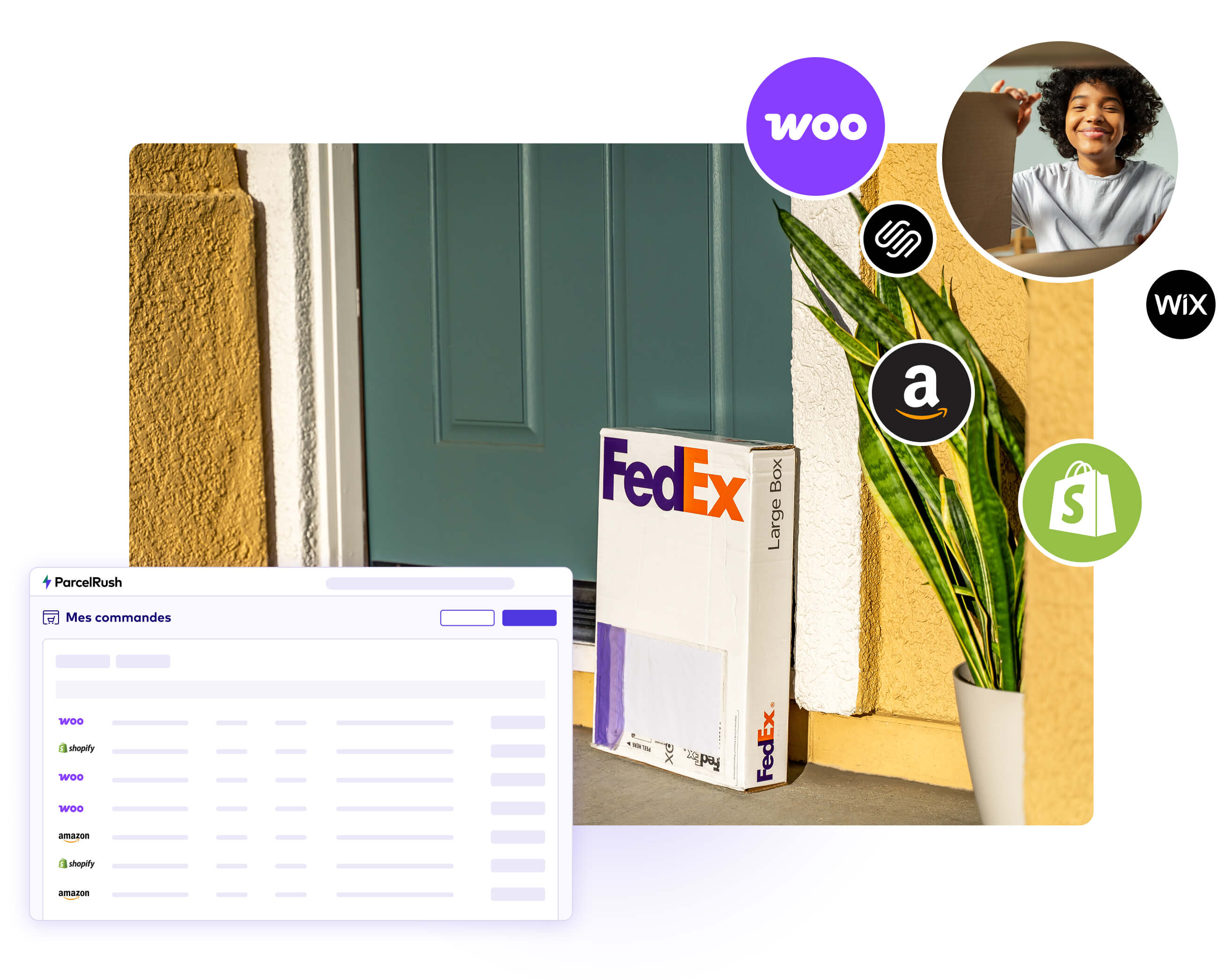 Méthodes Fedex supportées par ParcelRush : Express, Parcel Connect, Paket et Domestic pour simplifier vos expéditions e-commerce en France et à l’international