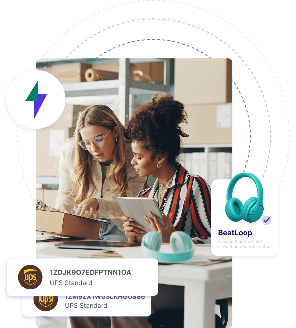 Ship your UPS parcels fast with ParcelRush: easy setup and centralised tracking