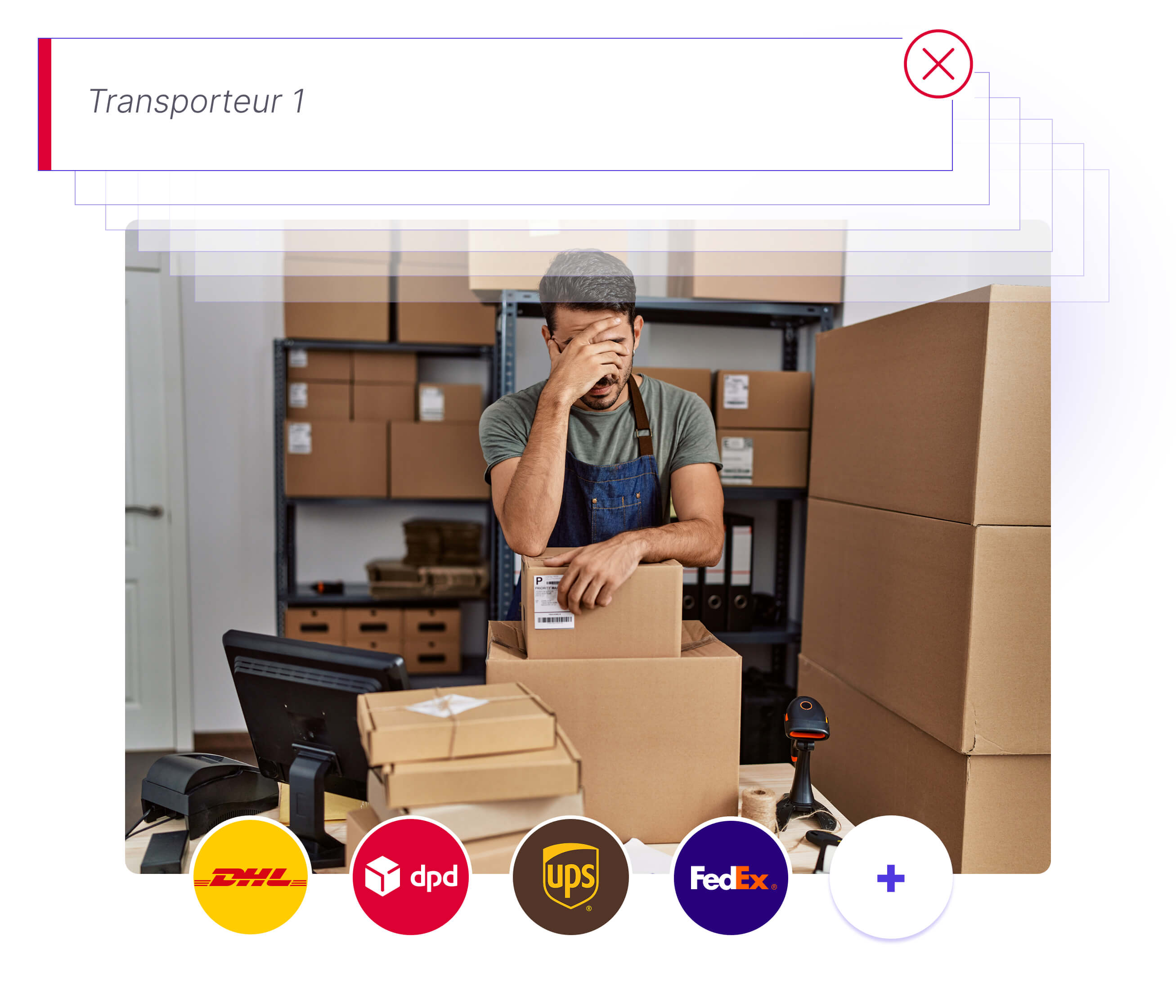 Desafios logísticos das lojas Squarespace: gestão de transportadores, preparação de encomendas e rastreio de envios